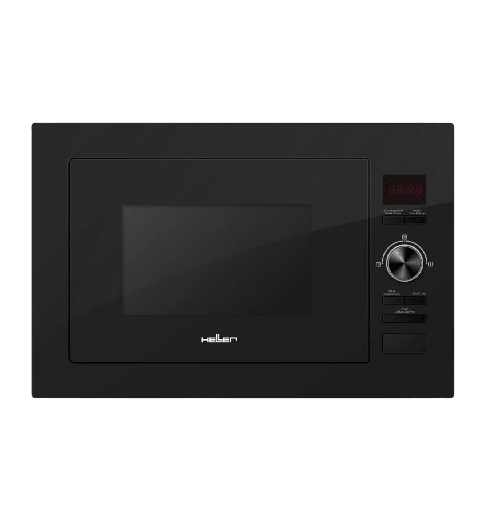 [2006175] ميكروويف هيلر بلت ان 25 لتر بالشواية ديجيتال اسود  HMBN-25G-BK