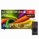 شاشه ال جي 85 سمارت نانو ريموت ماجيك 85NU840B6LA NANO 4K UHD