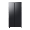 ثلاجه سامسونج سايد باي سايد 659 لتر اسود Wi-Fi انفرتر RS70F65QAF/MR