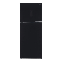 ثلاجه فريش 397 لتر اسود لامع بلازما ديجيتال FNT-MS470LBM-FLD 4K